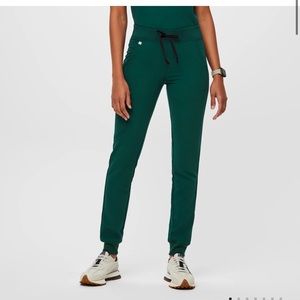 Figs scrub set Forest Green